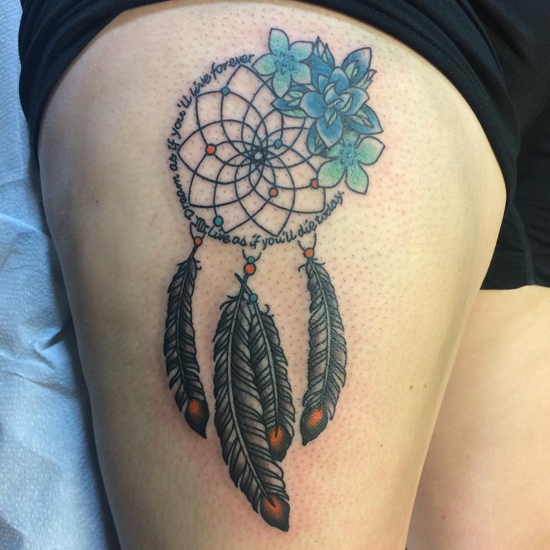 Dreamcatcher with quote