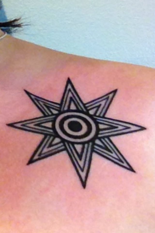 Five-Pointed Star Tattoos