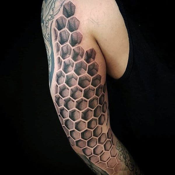 Honeycomb tattoo symbolism