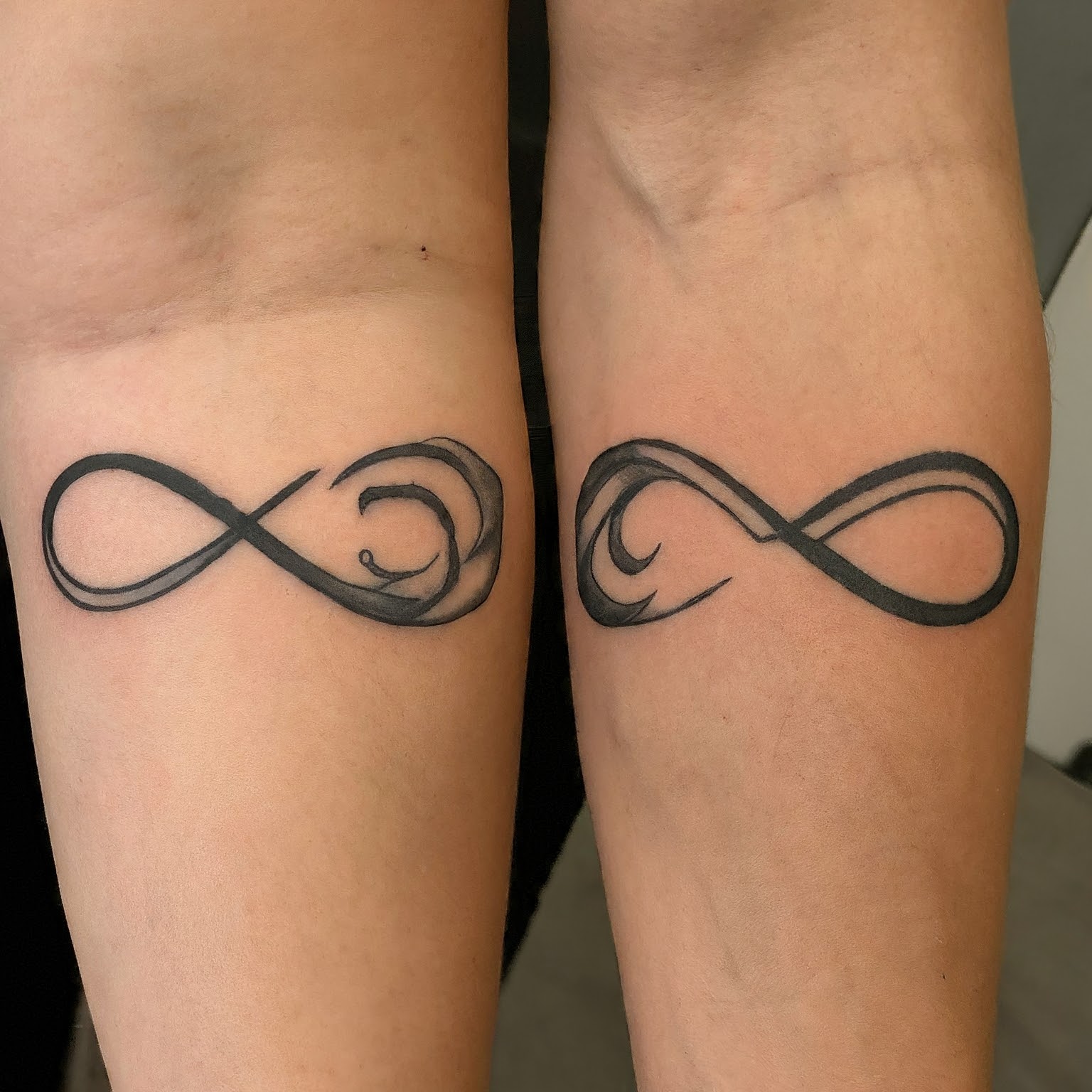 Infinity Symbol Matching Tattoo