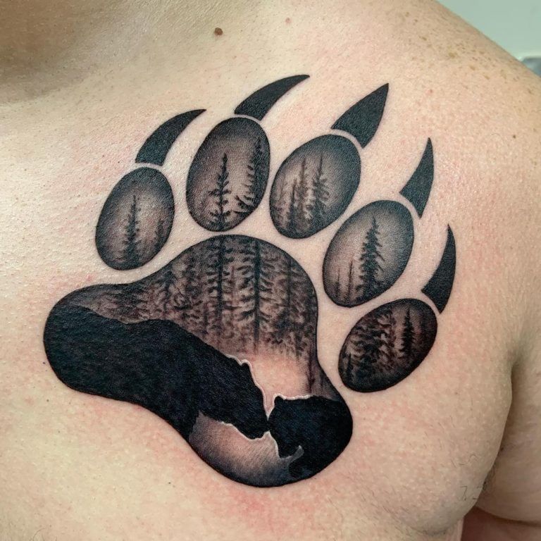 bear-paw-tattoo-meaning