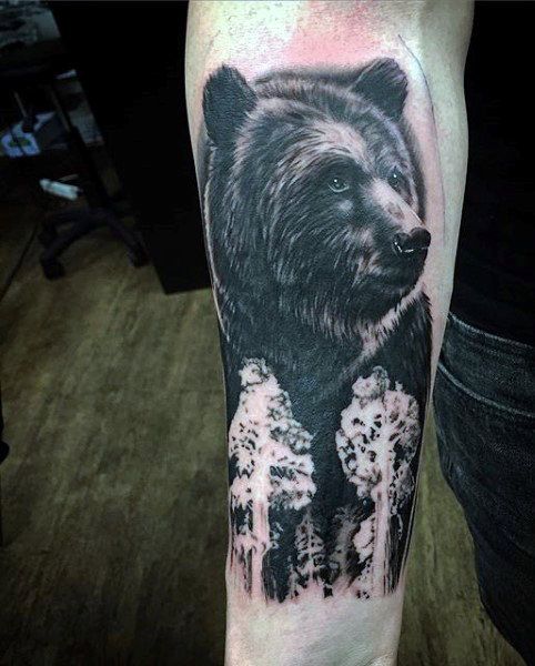 bear-tattoo-on-arm