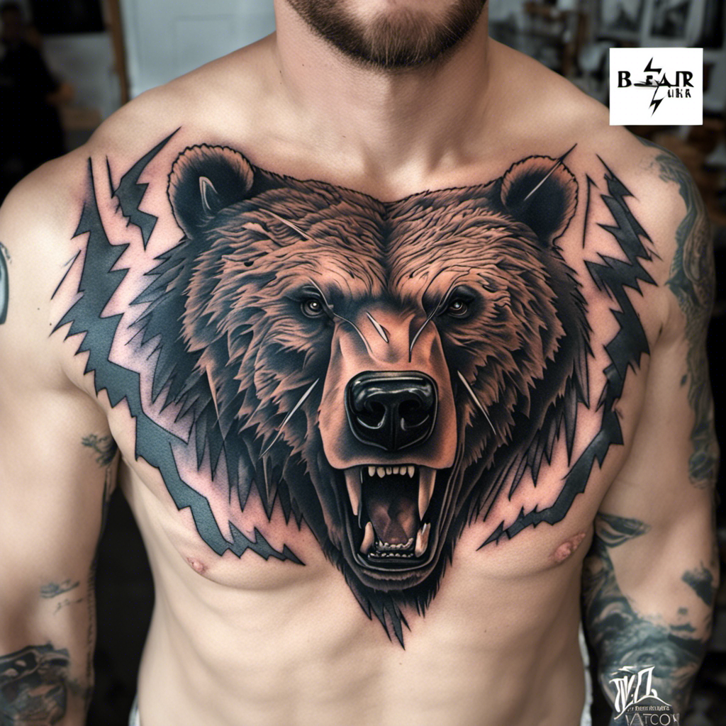 bear-tattoo-on-chest