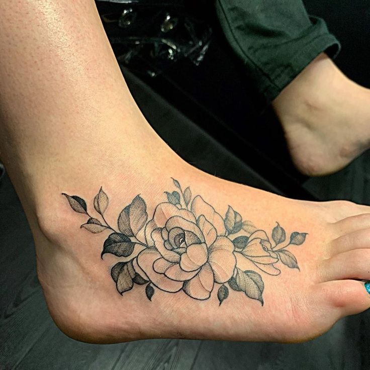 Delicate Foot Tattoos