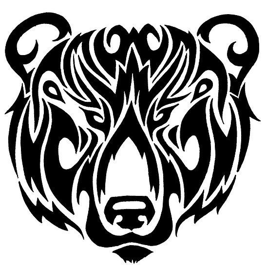 tribal-bear-tattoo