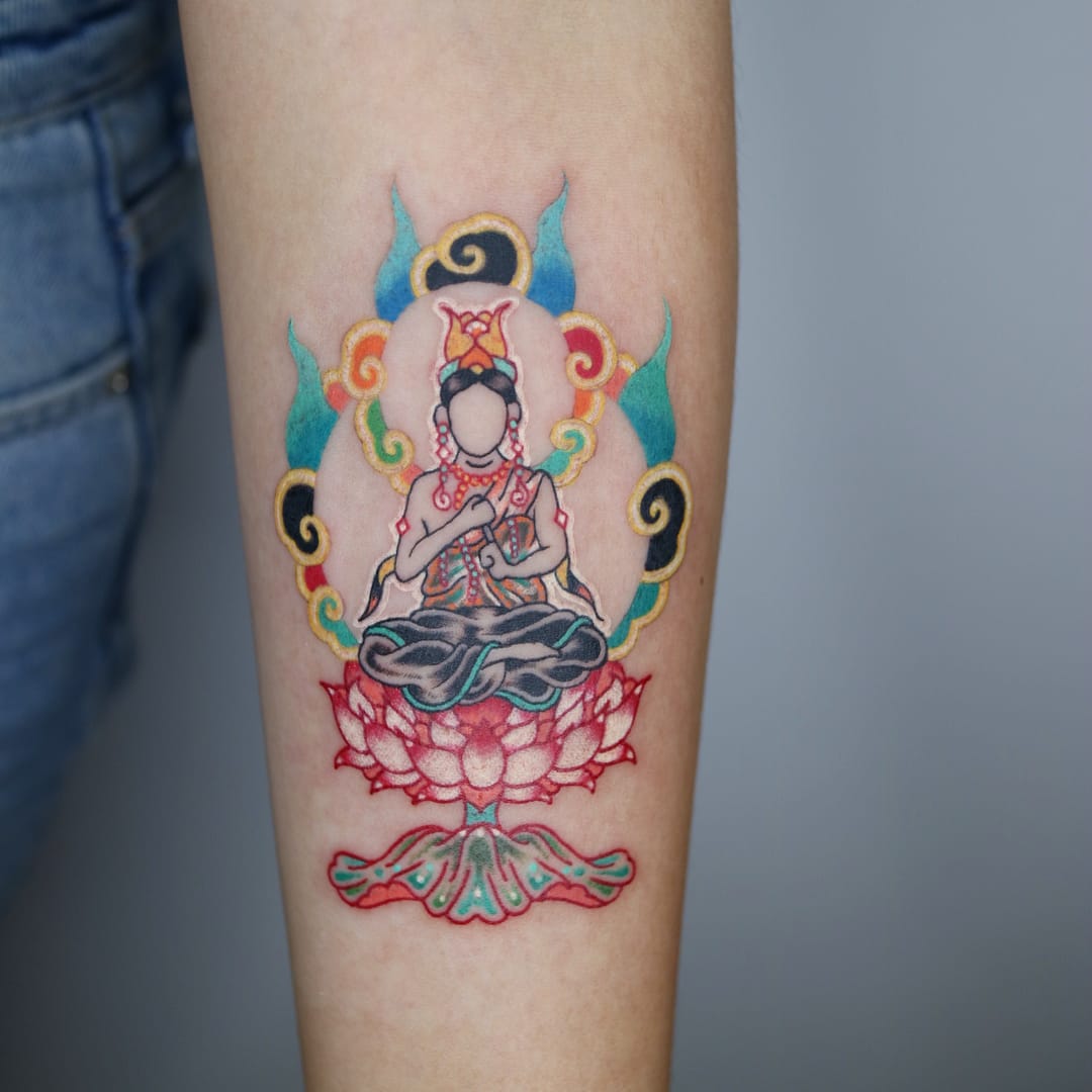 watercolour-buddha-tattoo-200224