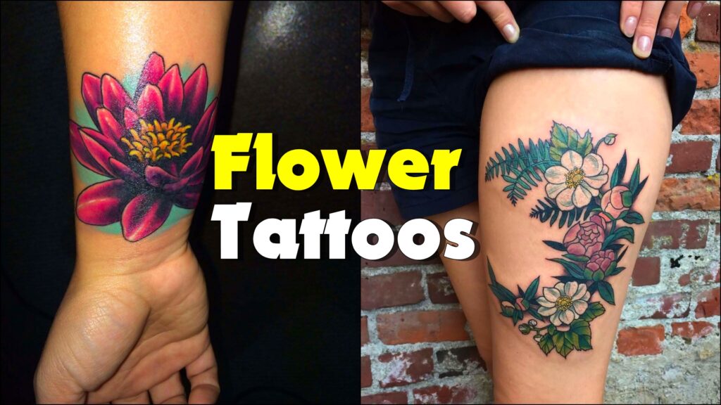 flower tattoo design