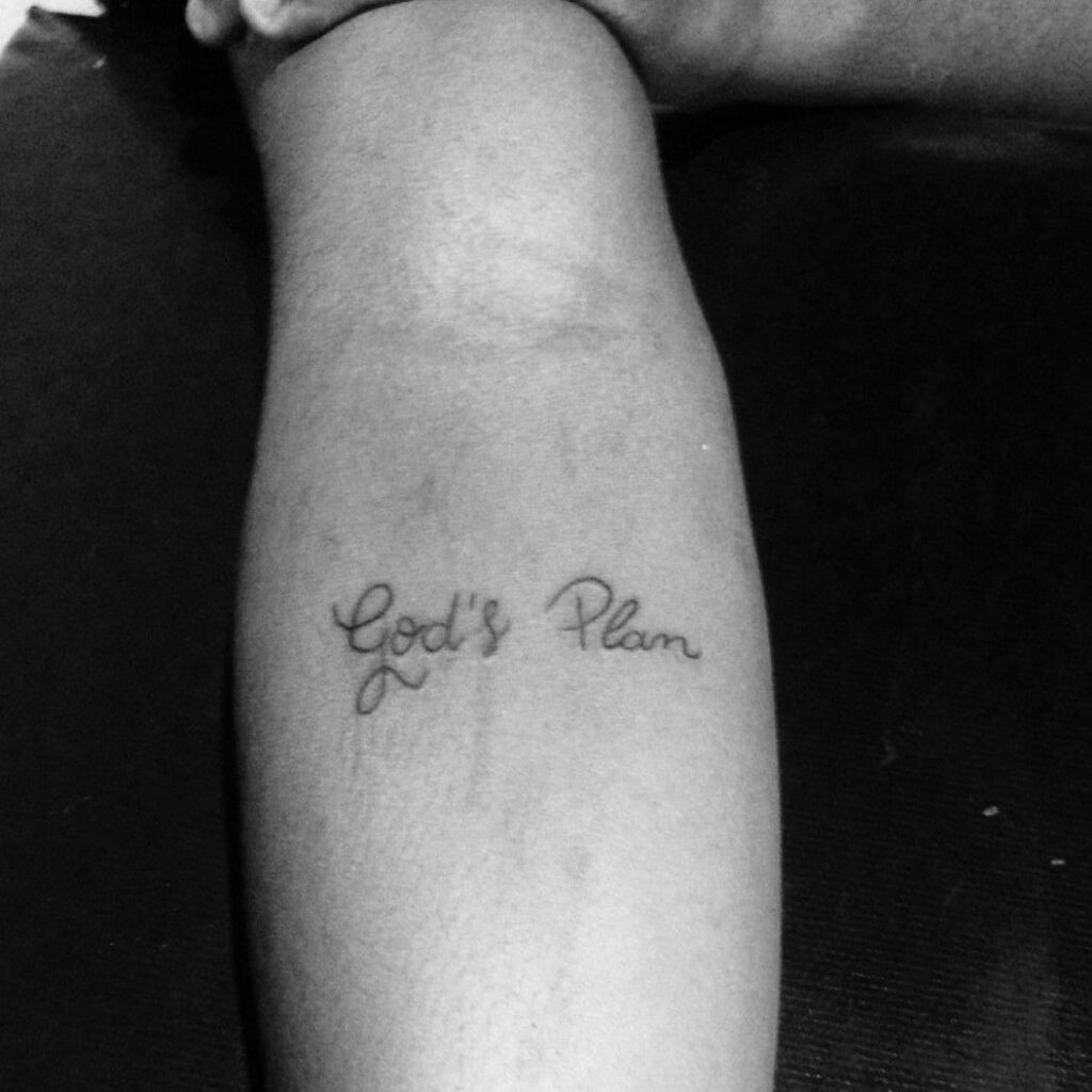 Gods Plan Tattoo