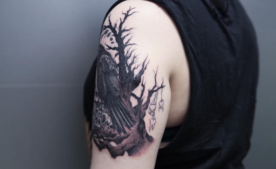 raven tattoo 2025 364176 raven tattoo 2025 364176